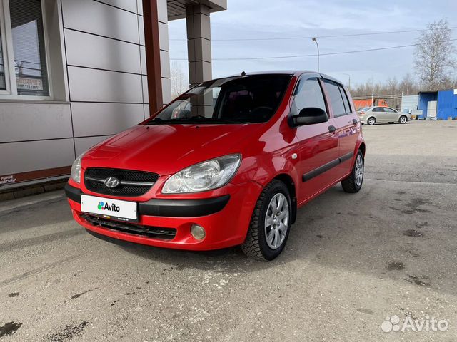 Hyundai Getz, 2010, 2010 с пробегом 139 000 км, цвет Красный, цена - 215 160 руб., кузов - Хетчбек 5-дверный